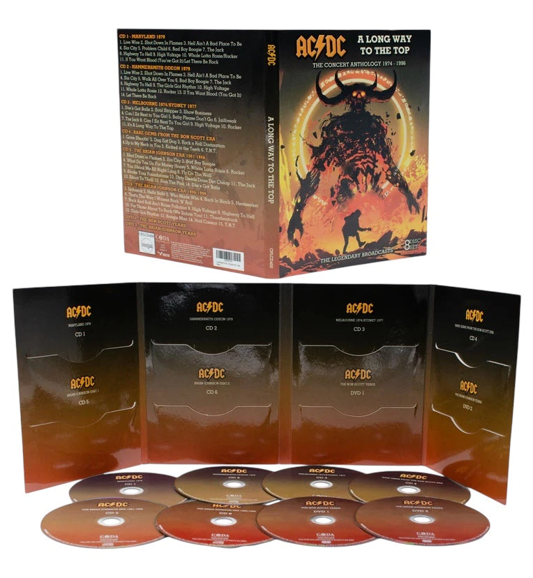AC/DC - A Long Way To The Top (6-CD Set & 2-DVD Set)