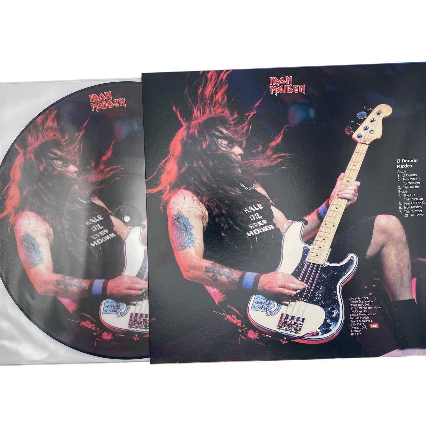 Iron Maiden - El Dorado Mexico (Limited Edition 12" Picture Disc)