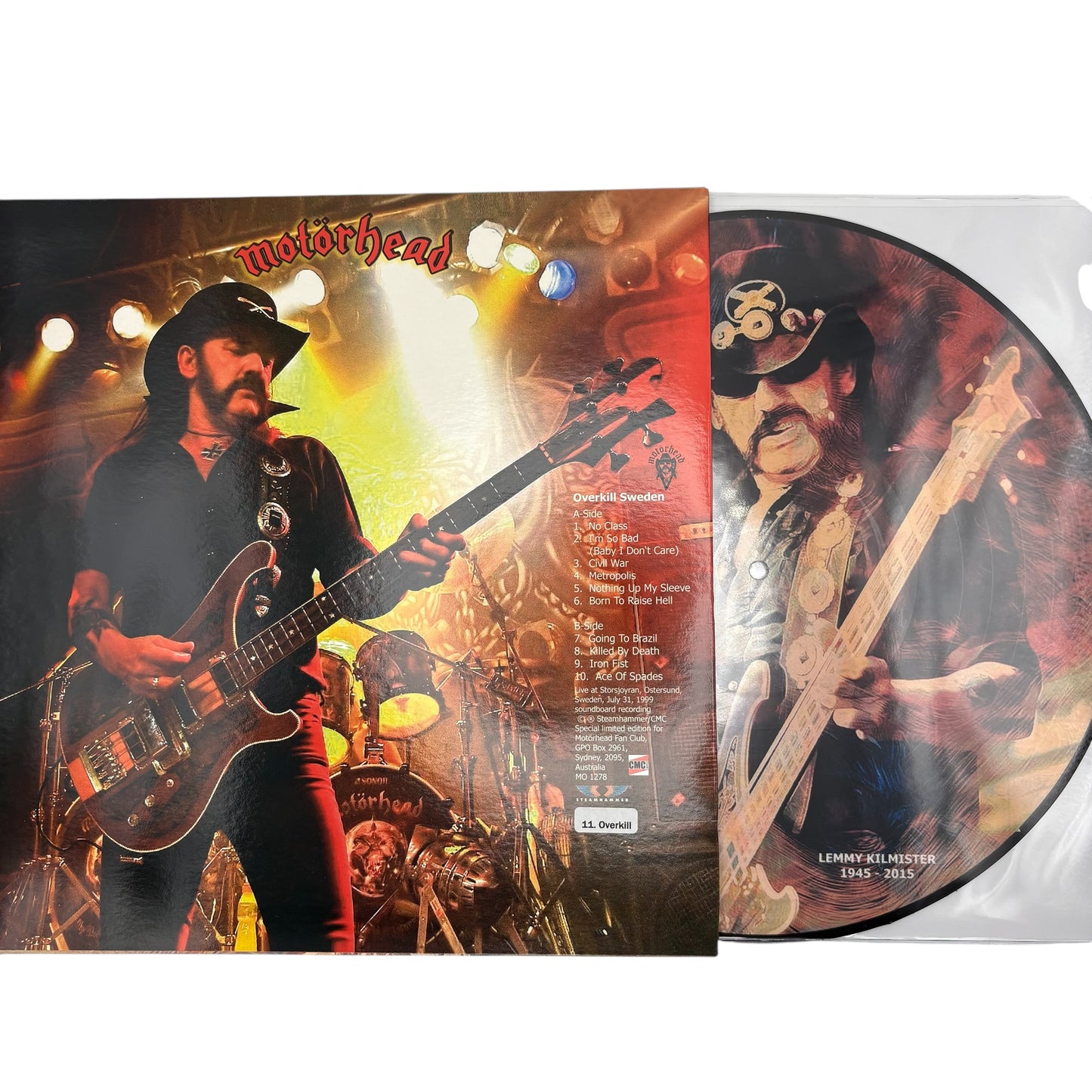 Motorhead - Overkill Sweden (Limited Edition 12" Picture Disc)