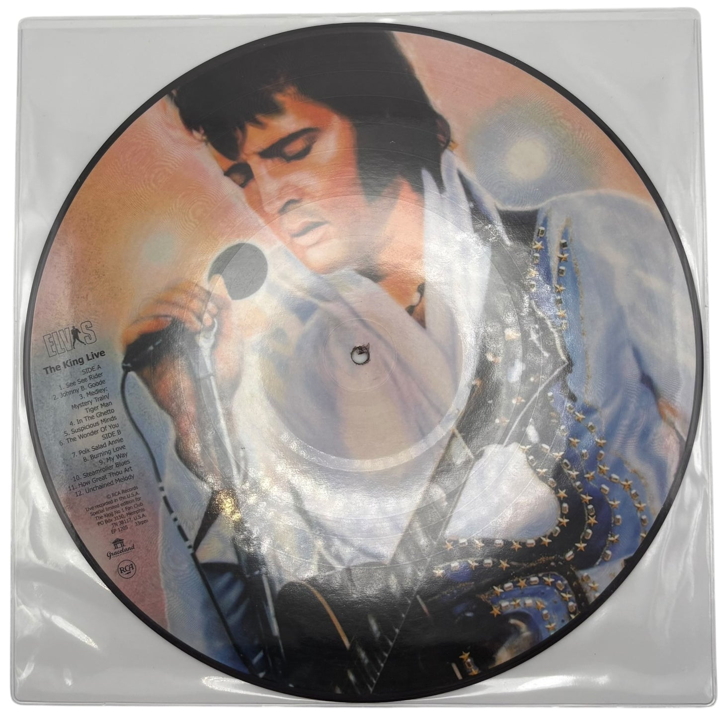 Elvis Presley - The King Live (Limited Edition 12" Picture Disc)