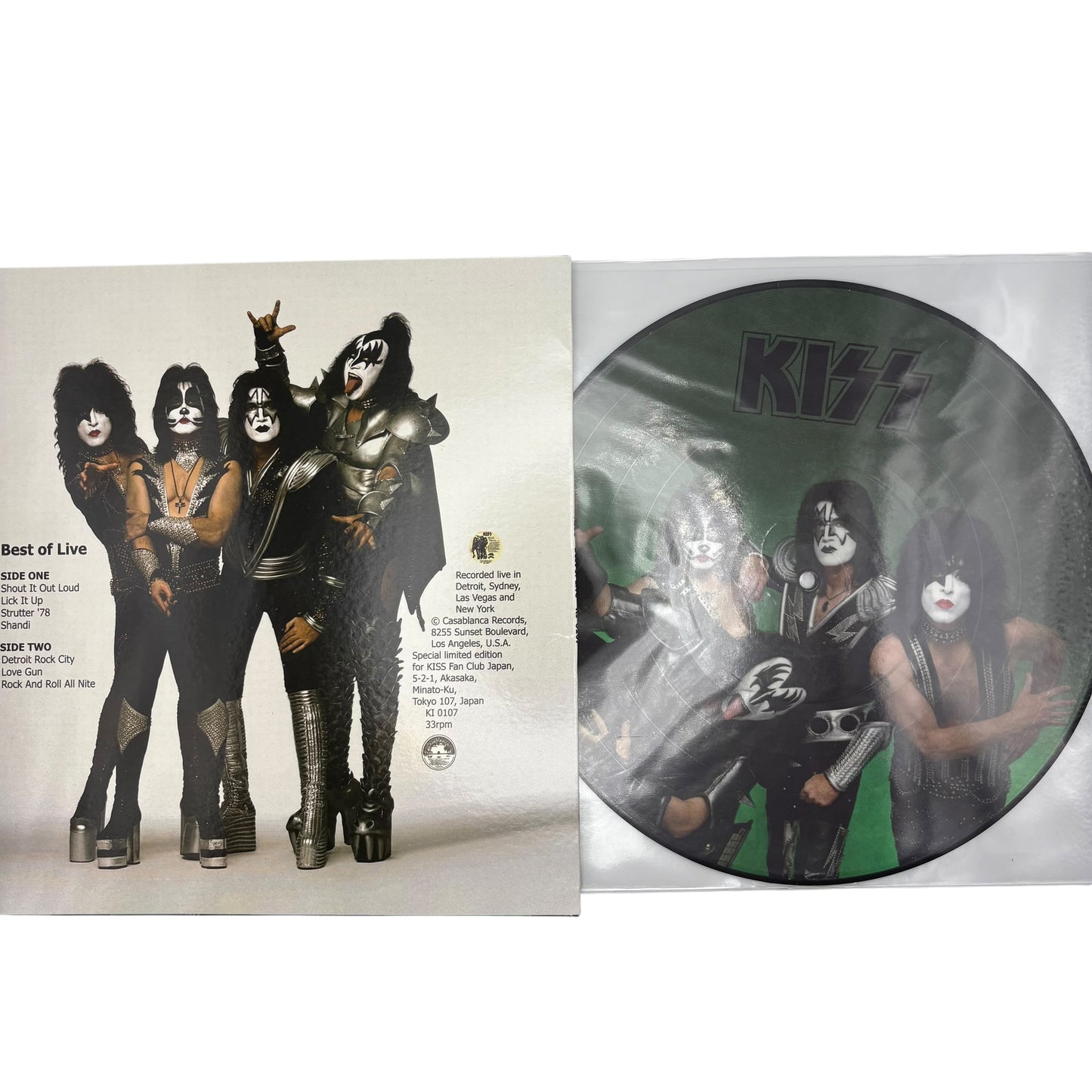 Kiss - Best Of Live (Limited Edition 10" Picture Disc)