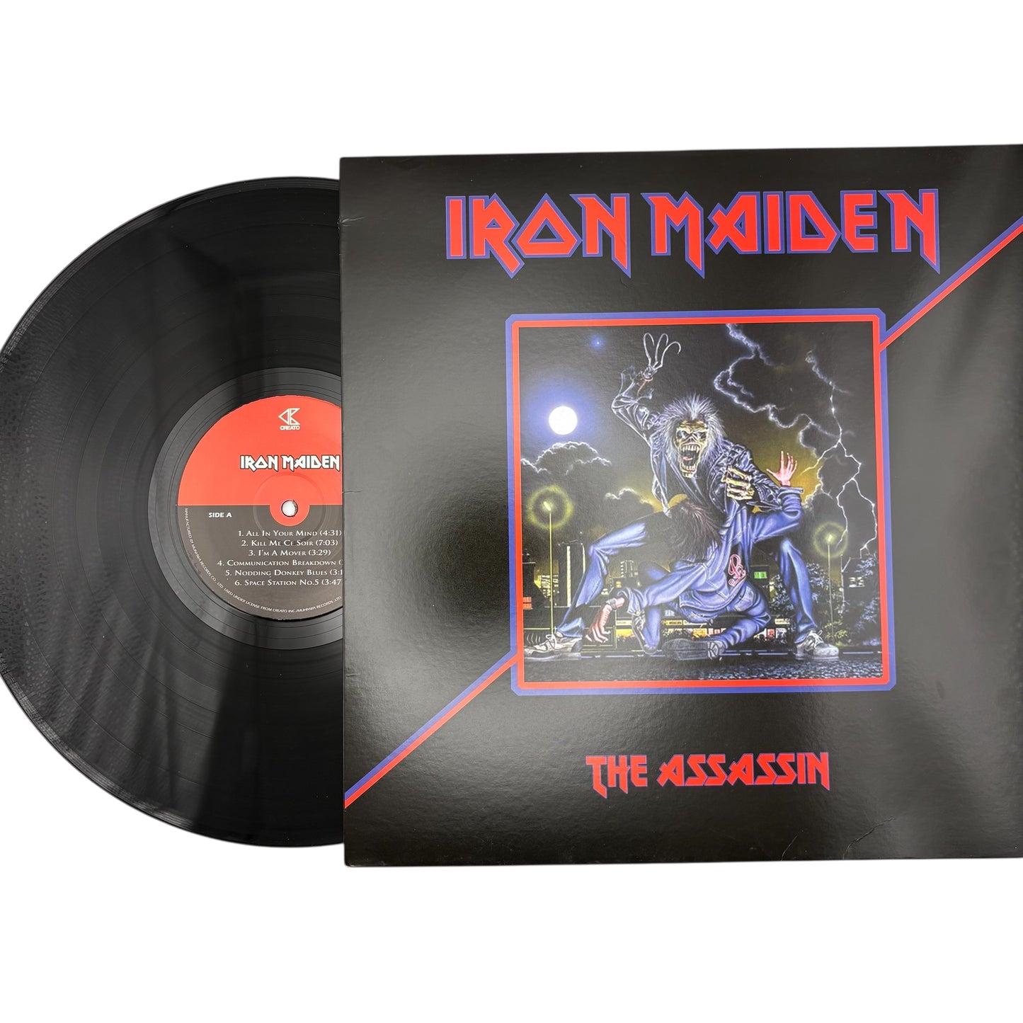 Iron Maiden - The Assassin (Limited Edition 12" Album on Black Vinyl)