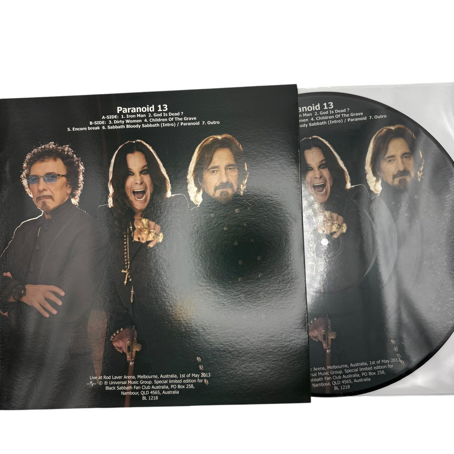 Black Sabbath - Paranoid 13 (Limited Edition 12" Picture Disc)
