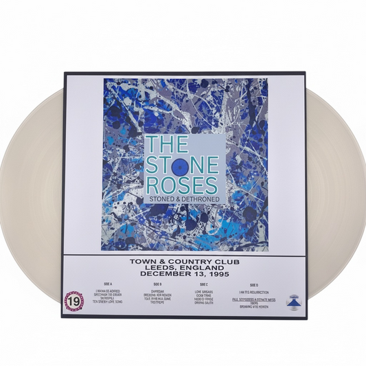The Stone Roses - Stoned & Dethroned Test Press (Limited Edition 12" Double-LP on White Vinyl)