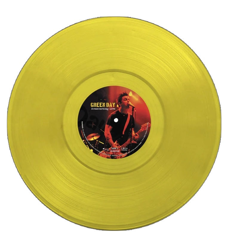 Green Day - Broadcasting Live (Limited Edition 12" Album on Yellow Vinyl)