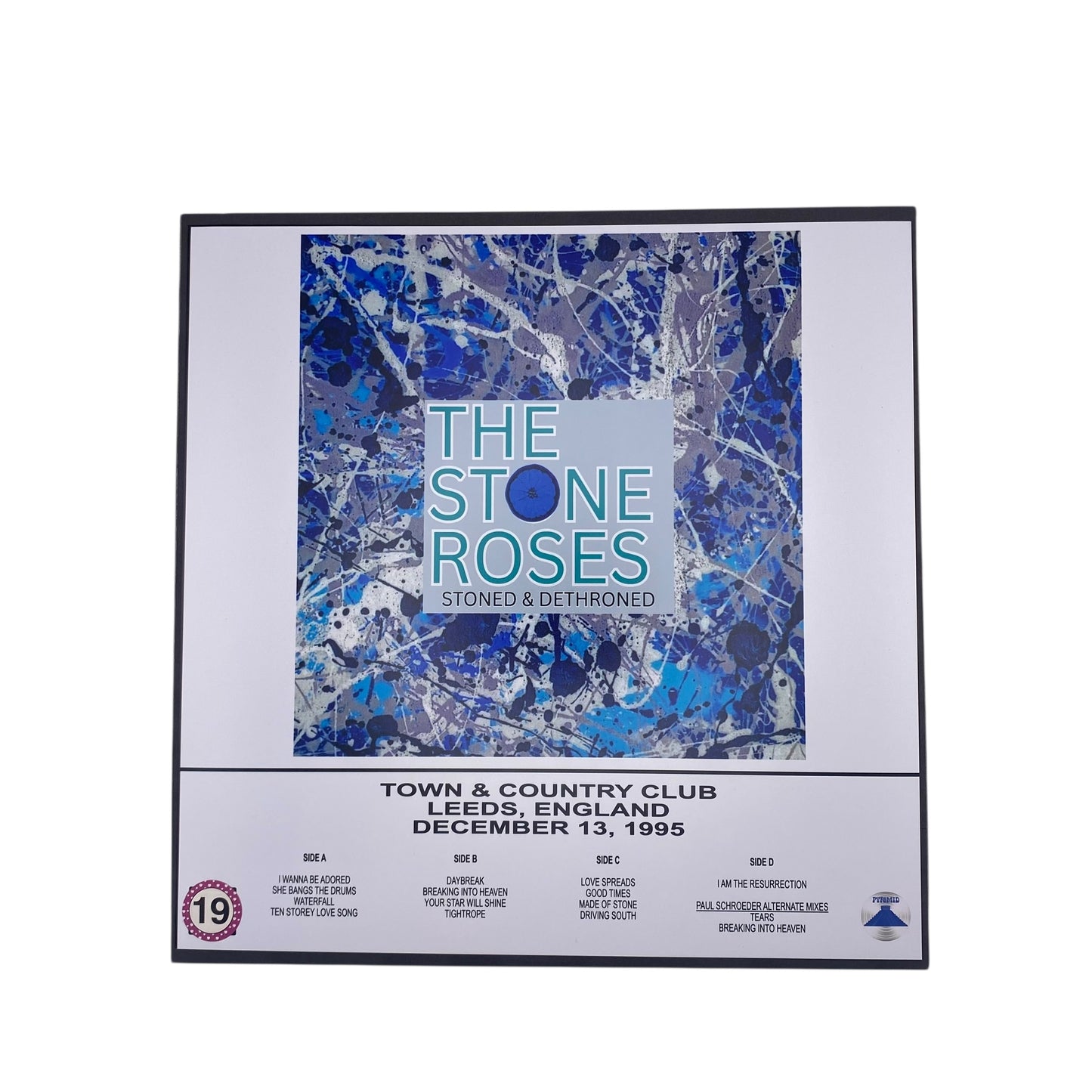 The Stone Roses - Stoned & Dethroned Test Press (Limited Edition 12" Double-LP on White Vinyl)