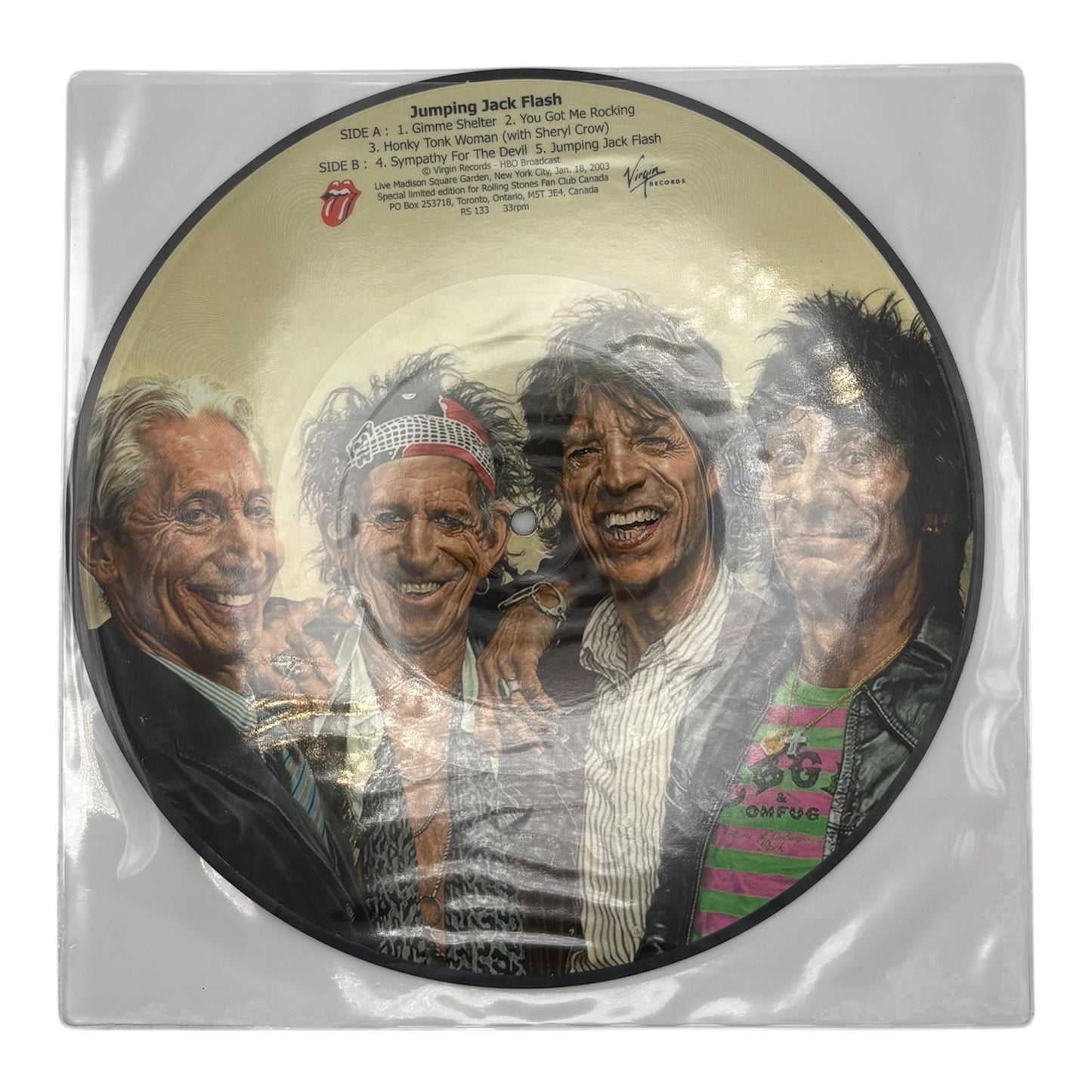 The Rolling Stones - Jumping Jack Flash (Limited Edition 10" Picture Disc)