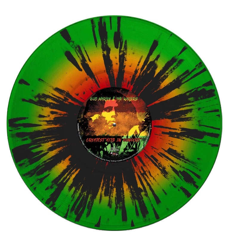 Bob Marley - Greatest Hits In Concert (Limited Edition 12" Album on Splatter Vinyl)