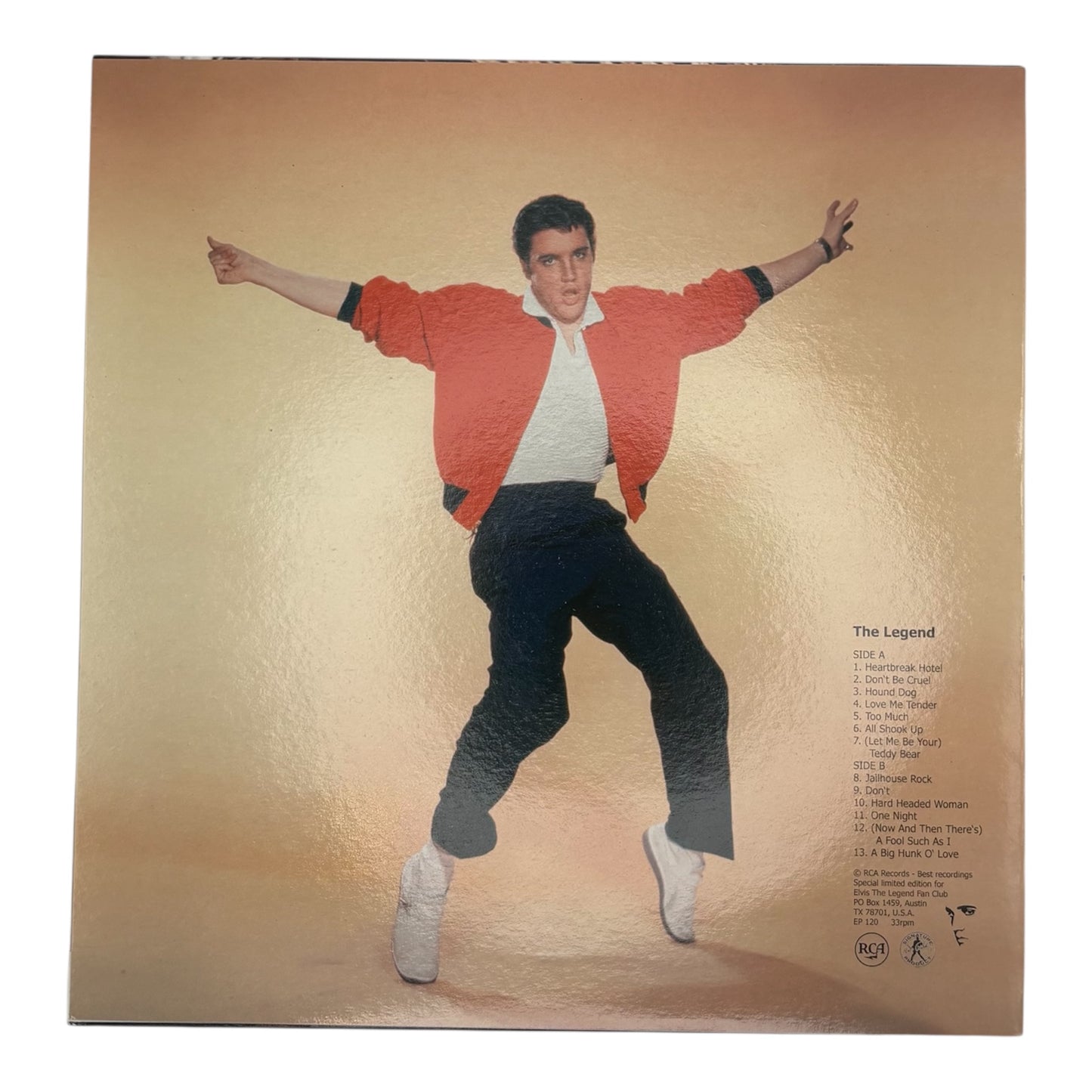 Elvis Presley - The Legend (Limited Edition 10" Picture Disc)