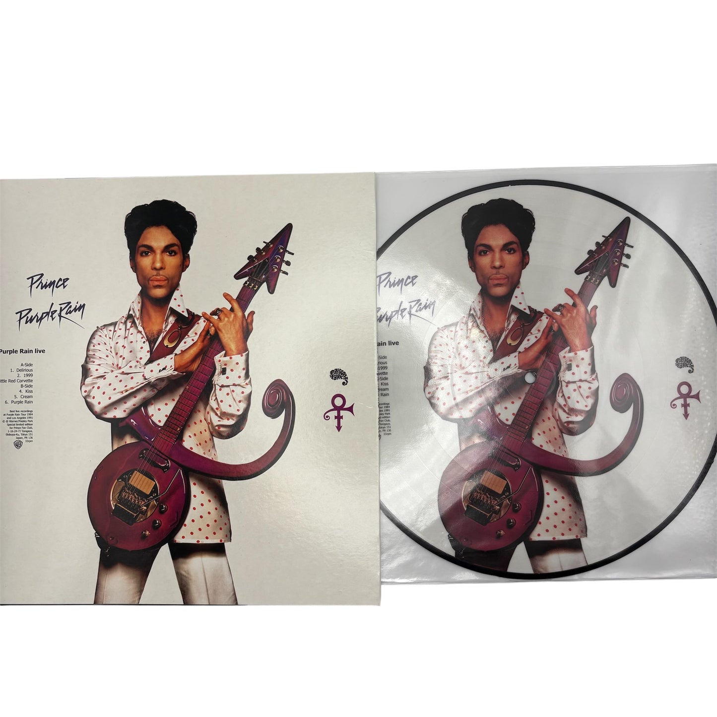 Prince - Purple Rain Live (Limited Edition 10" Picture Disc)