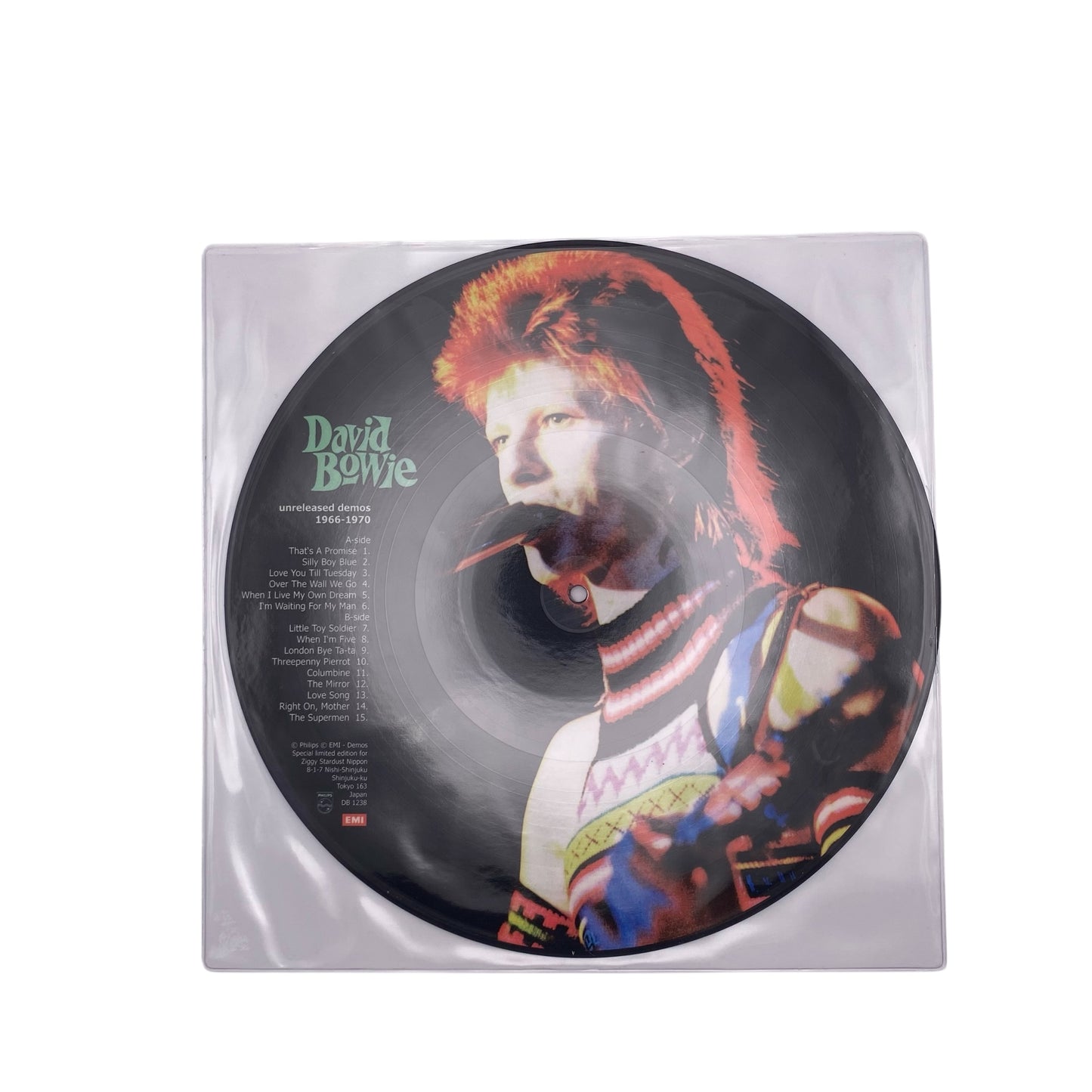 David Bowie - Unreleased Demos 1966-1970 (Limited Edition 12" Picture Disc)