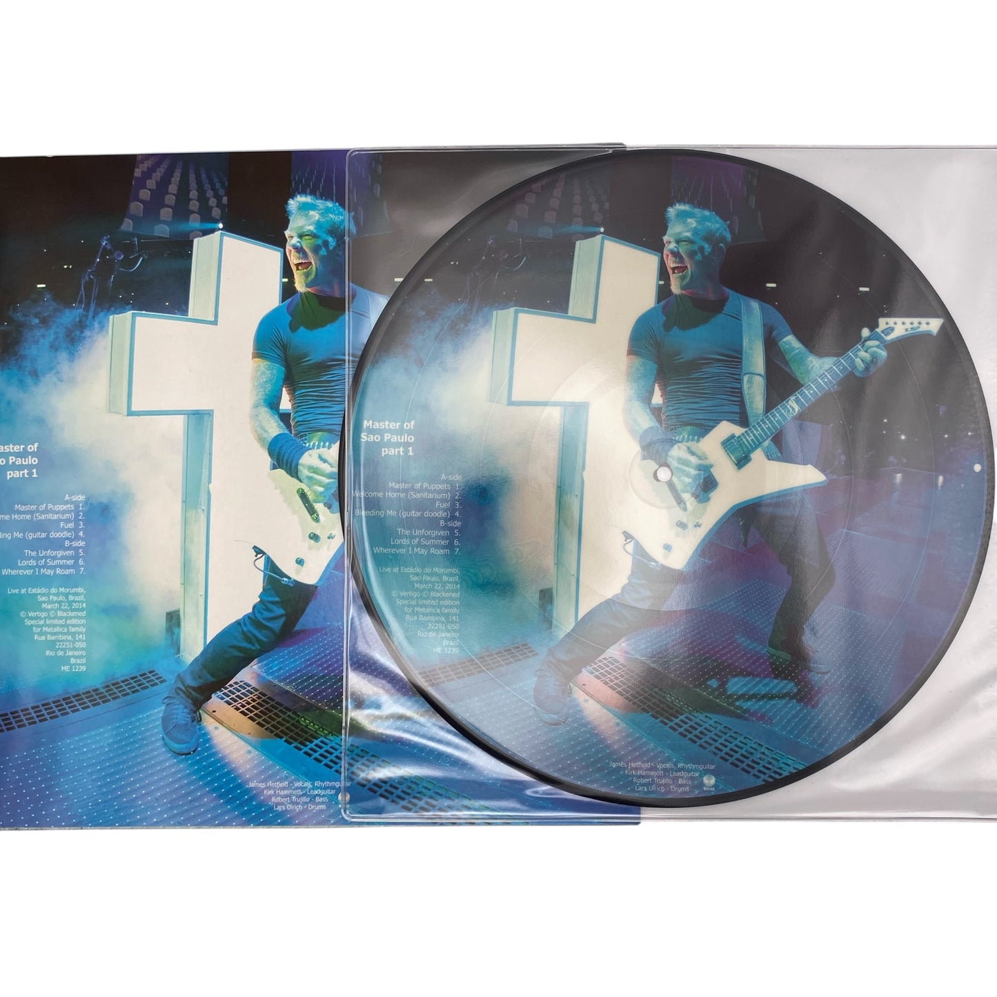 Metallica - Master Of Sao Paulo Part 1 (Limited Edition 12" Picture Disc)