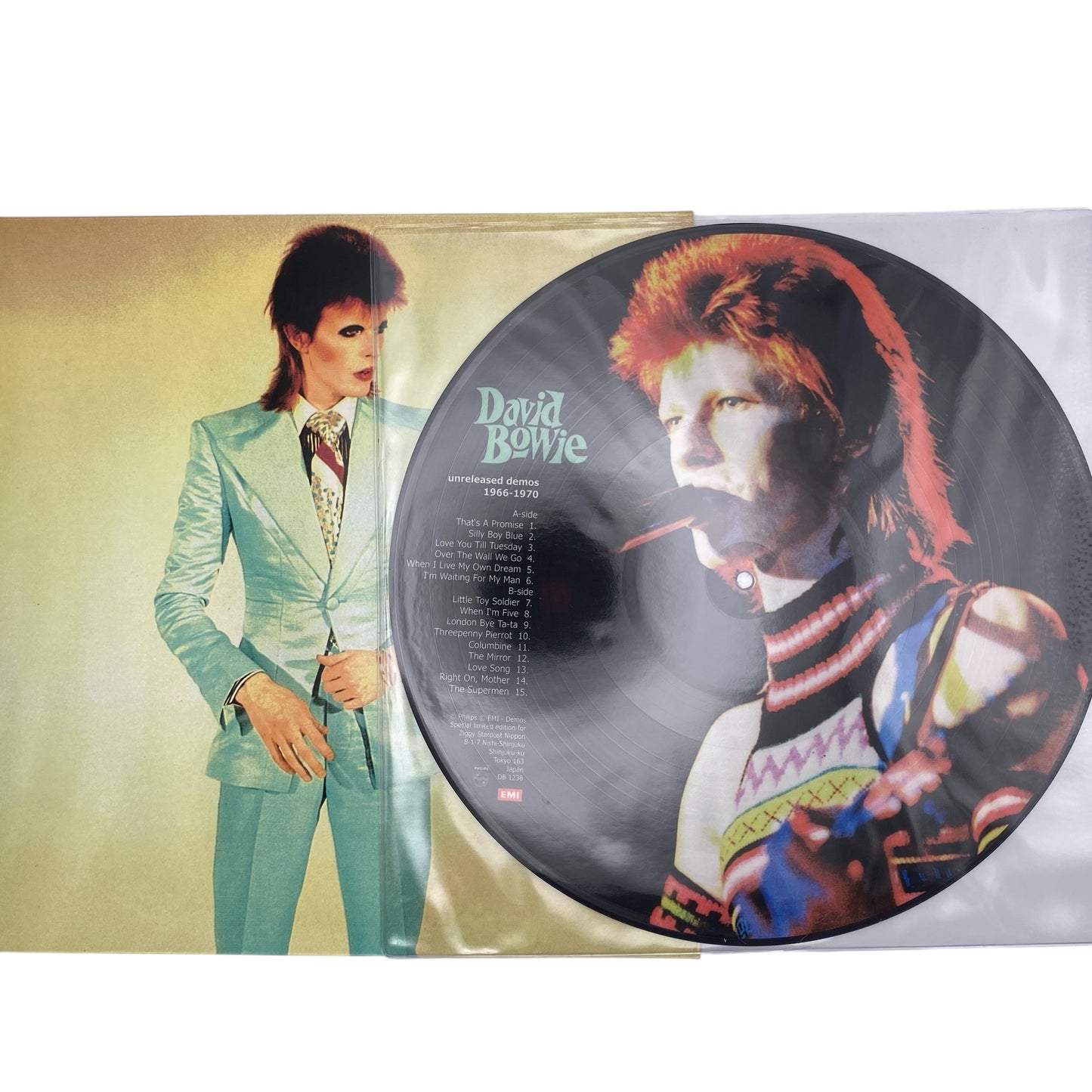David Bowie - Unreleased Demos 1966-1970 (Limited Edition 12" Picture Disc)