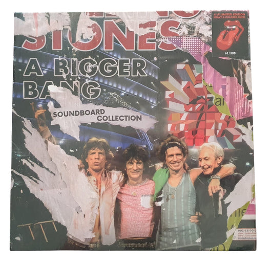 The Rolling Stones - A Bigger Bang - Soundboard Collection (Limited Edition Quadruple-LP on Coloured Vinyl)