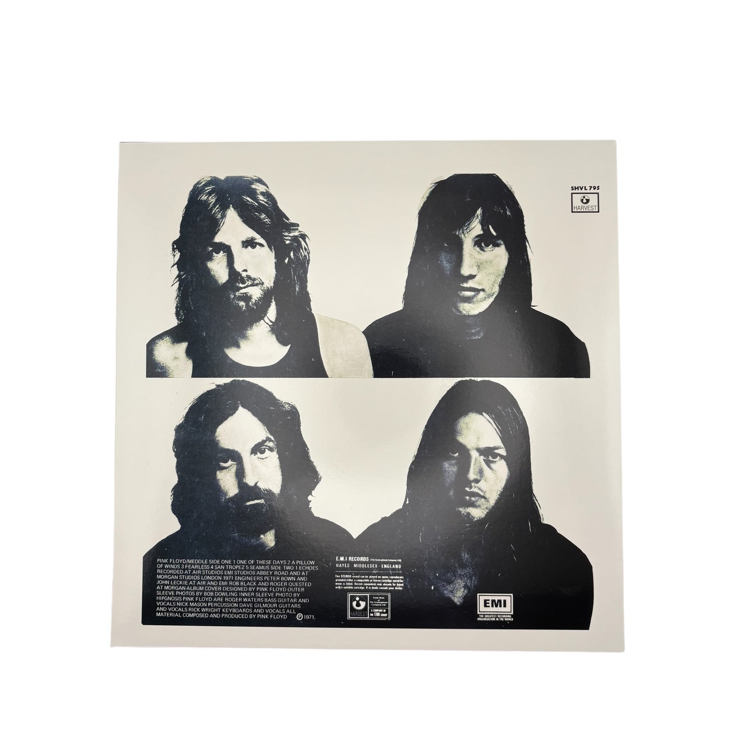 Pink Floyd - Meddle With Echoes (Limited Edition 12" Israeli Press Album on Black Vinyl)