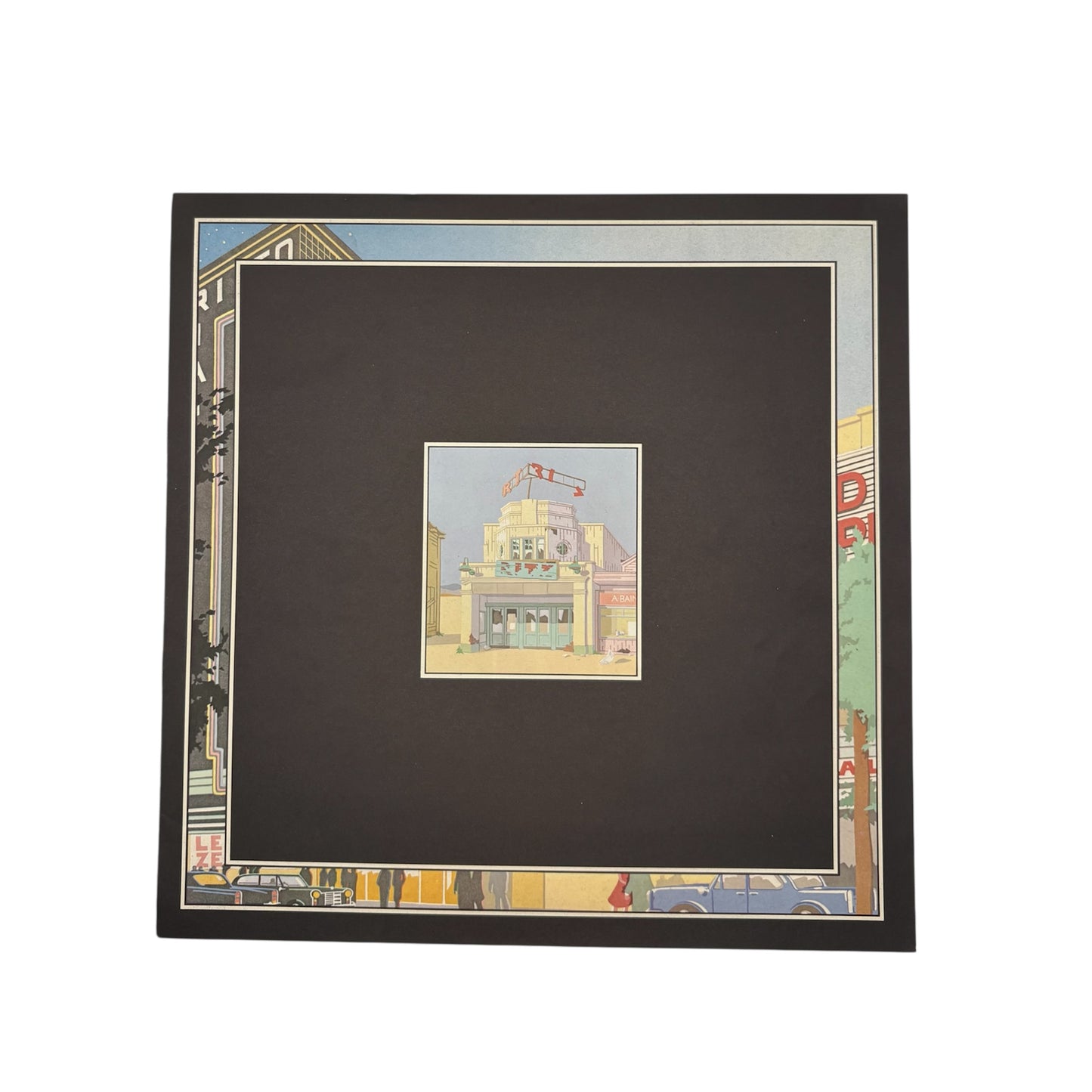 Led Zeppelin - The Soundtrack From The Film The Song Remains The Same (Japanese Pressing 12" Double-LP With Yellow/Dark Blue OBI Strip on Black Vinyl) (P 5544-5N) (VG/EX)