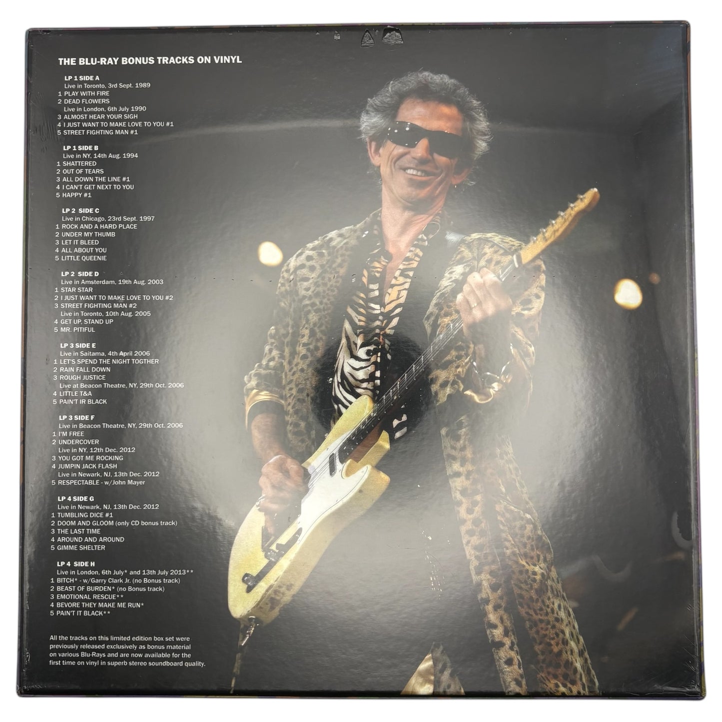 The Rolling Stones - The Blu Ray Bonus Tracks On Vinyl (Limited Edition Quadruple-LP Box Set on Coloured Vinyl)