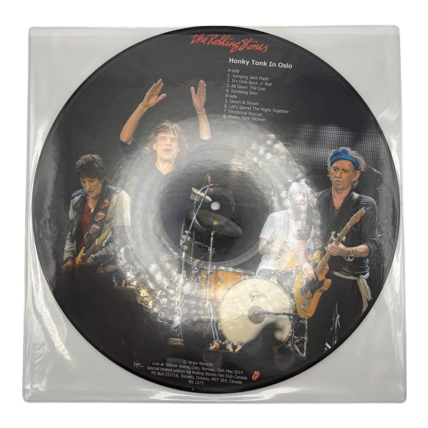 The Rolling Stones - Honky Tonk In Oslo (Limited Edition 12" Picture Disc)