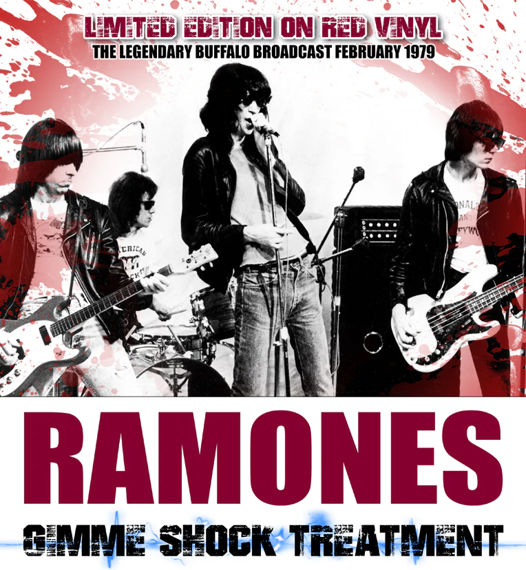 Ramones - Give Me Shock Treatment (Limited Edition 12" Album on Red Vinyl)