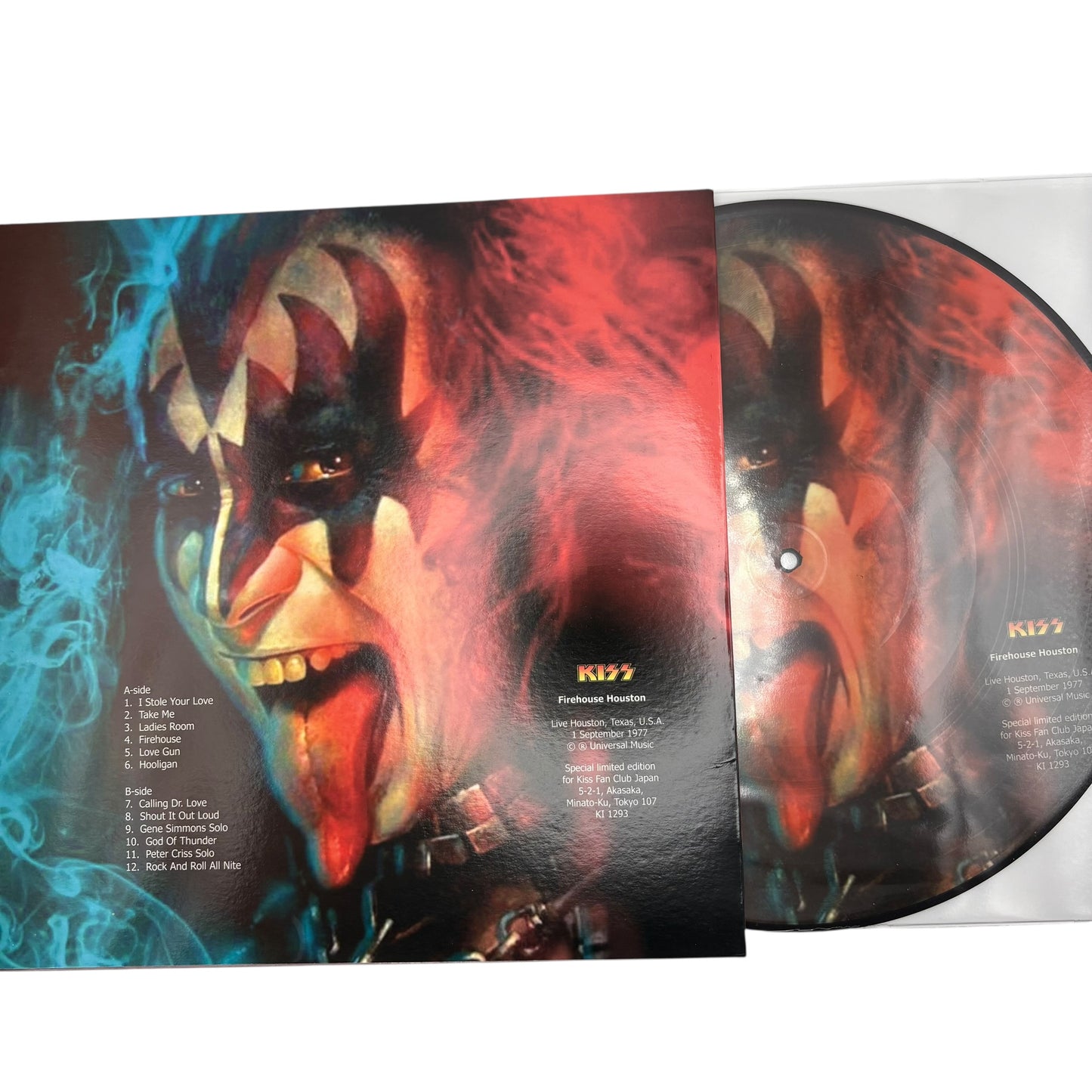 Kiss - Firehouse Houston (Limited Edition 12" Picture Disc)