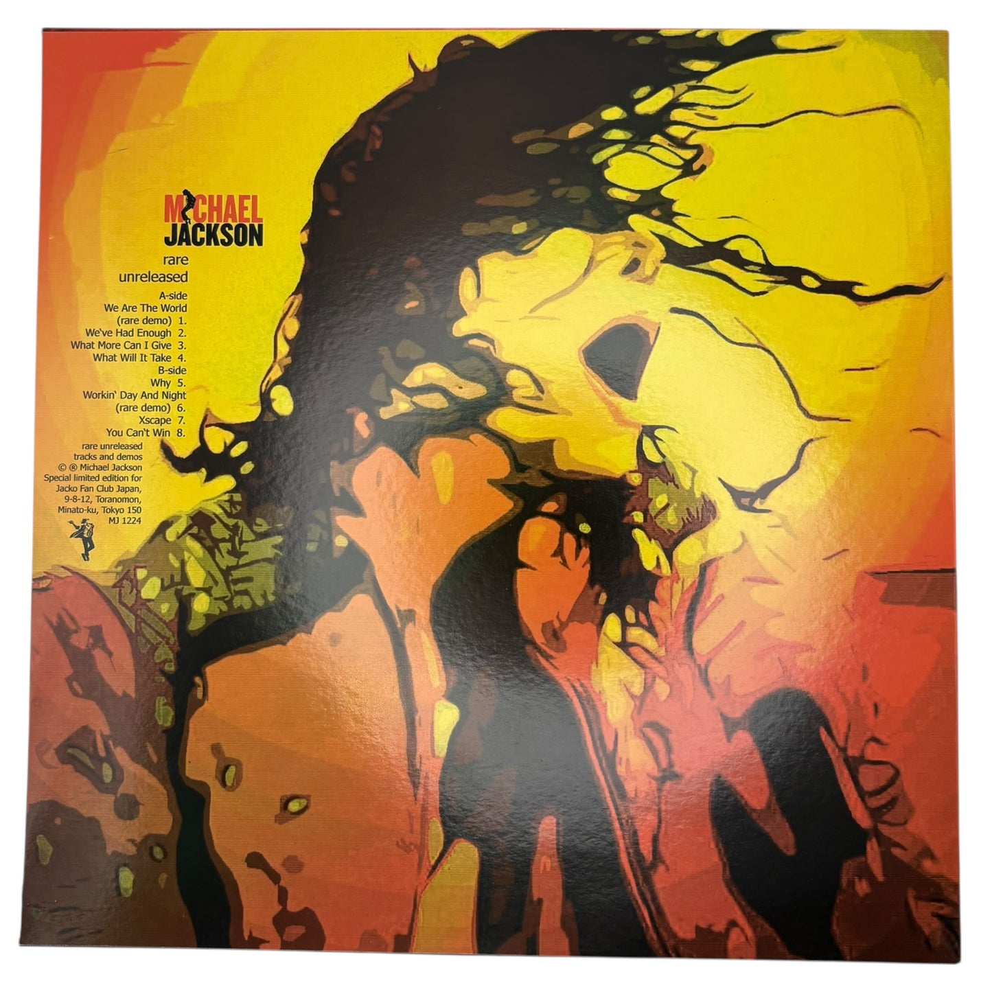 Michael Jackson - Rare Unreleased (Limited Edition 12" Picture Disc)