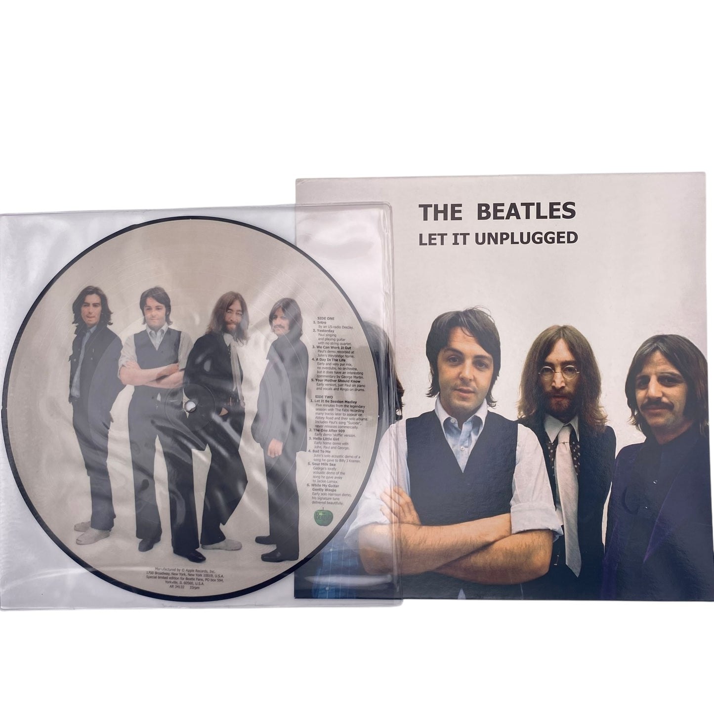 The Beatles - Let It Unplugged (Limited Edition 10" Picture Disc)