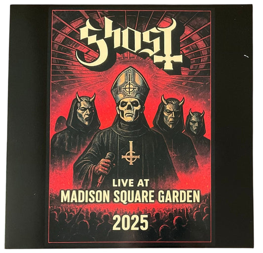 Ghost - Live At Madison Square Garden 2025 (Limited Edition 12" Album on Marbled Vinyl)