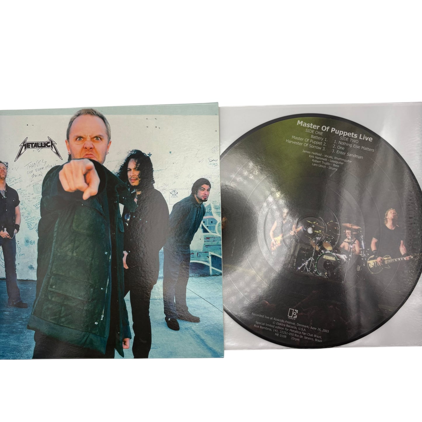 Metallica - Master Of Puppets Live (Limited Edition 10" Picture Disc)