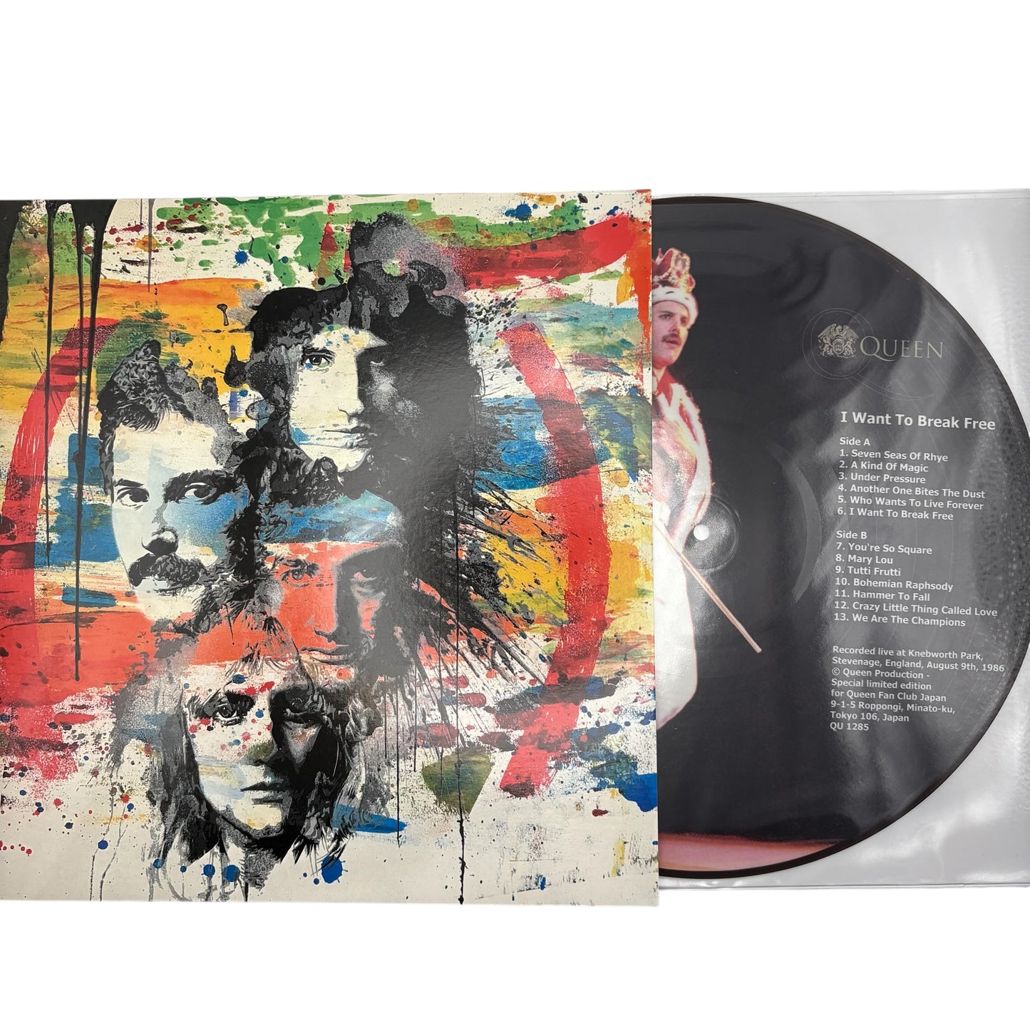 Queen - I Want To Break Free (Limited Edition 12" Picture Disc)