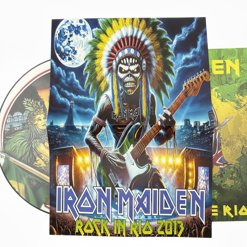 Iron Maiden - Scream For Me Rio (Limited Edition 12" Picture Disc)