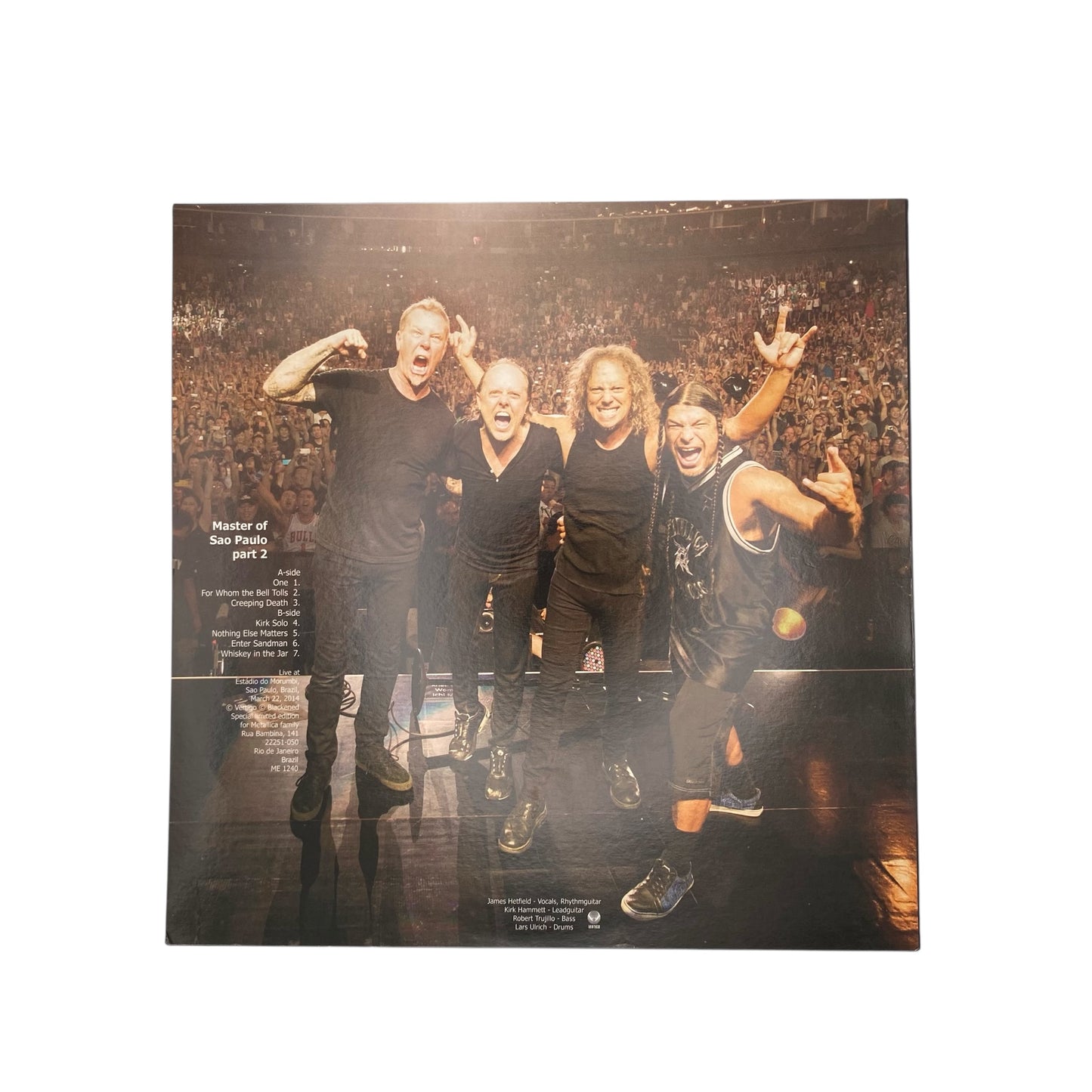 Metallica - Master Of Sao Paulo Part 2 (Limited Edition 12" Picture Disc)