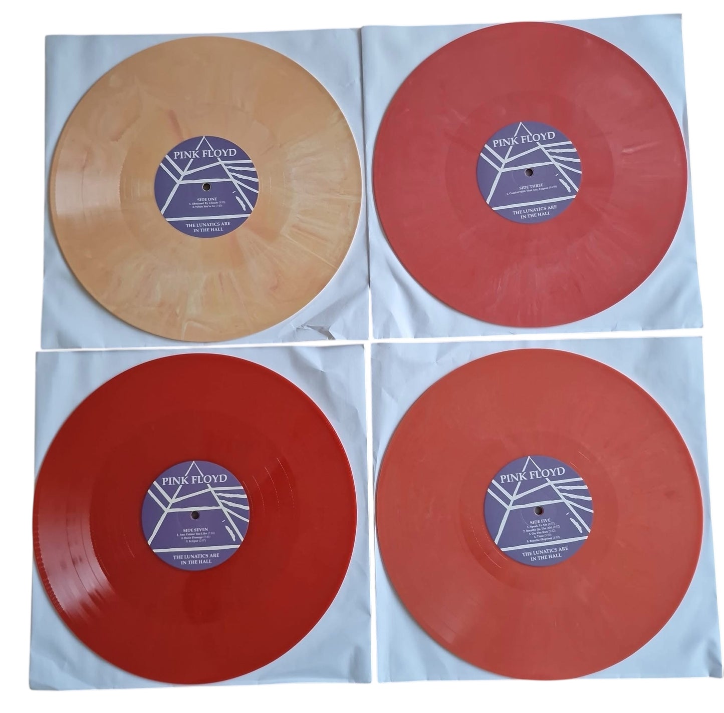 Pink Floyd - The Lunatics Are In The Hall (Limited Edition Quadruple-LP on Coloured Vinyl)