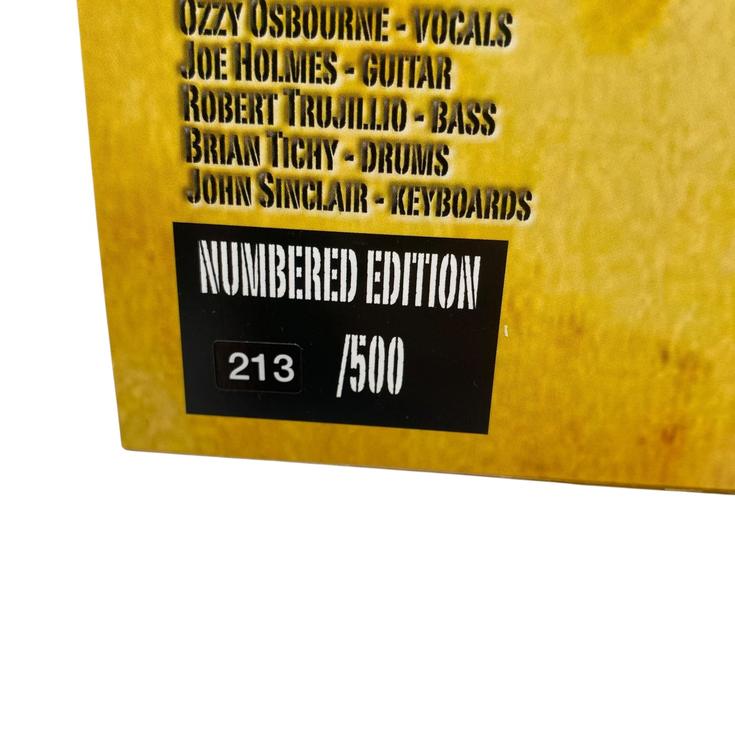 Ozzy Osbourne - Back To Madness: Live at Ozzfest, 2000 (Limited Edition 12" Album on Orange Vinyl)