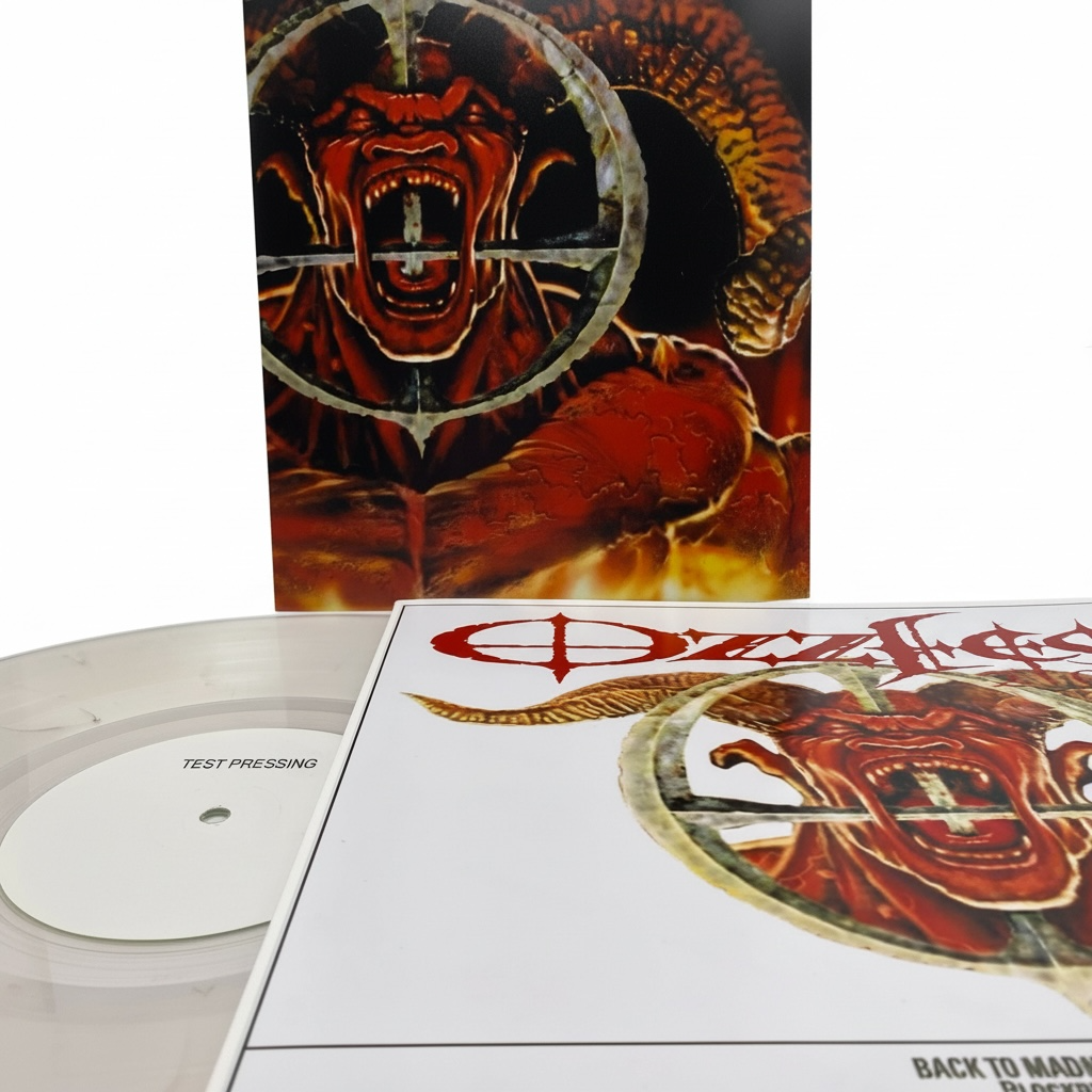 Ozzy Osbourne - Back To Madness: Live at Ozzfest 2000 Test Press (12" Album on White Vinyl)