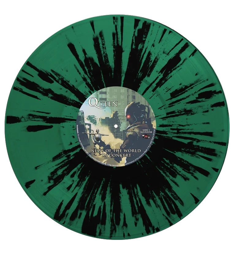 Queen - News Of The World In Concert (Limited Edition 12" Album on Splatter Vinyl)