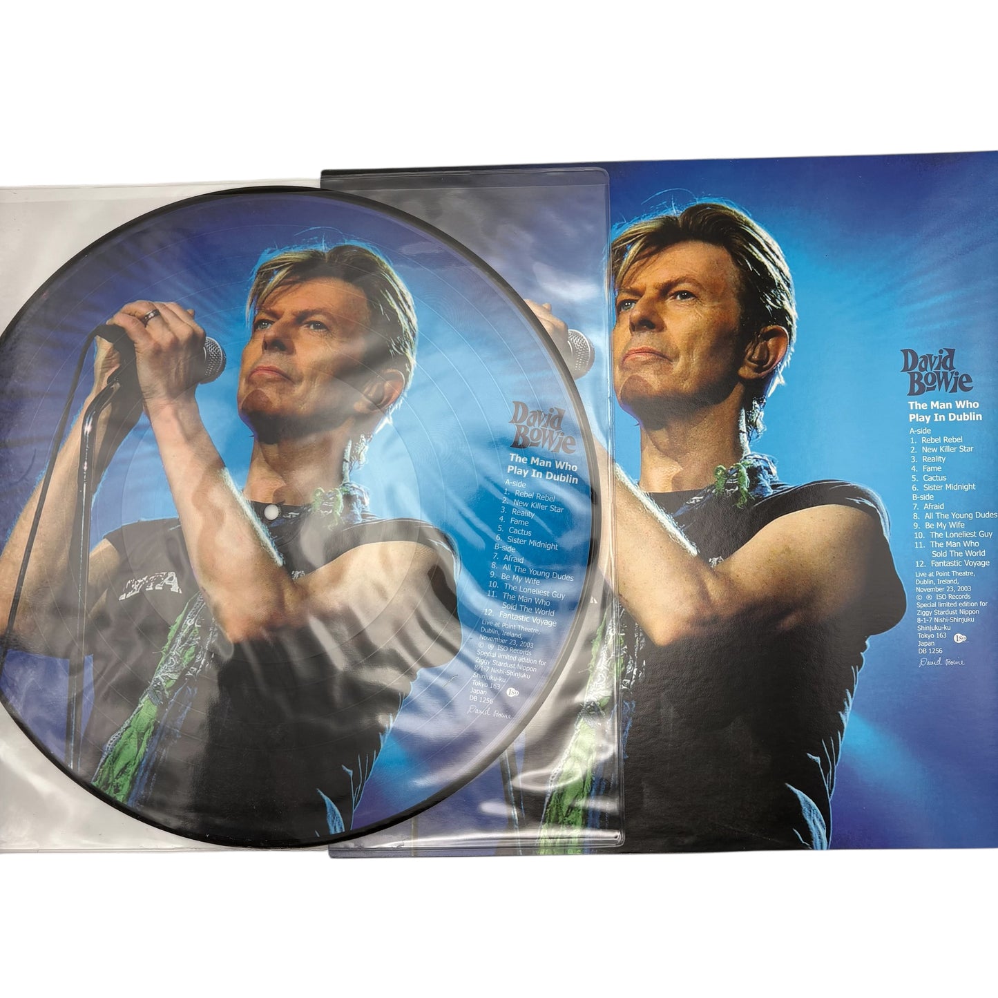 David Bowie - The Man Who Play In Dublin (Limited Edition 12" Picture Disc)