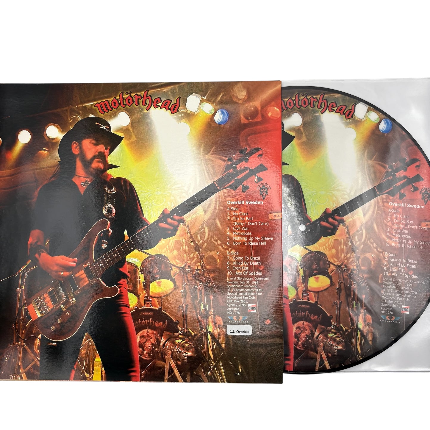 Motorhead - Overkill Sweden (Limited Edition 12" Picture Disc)