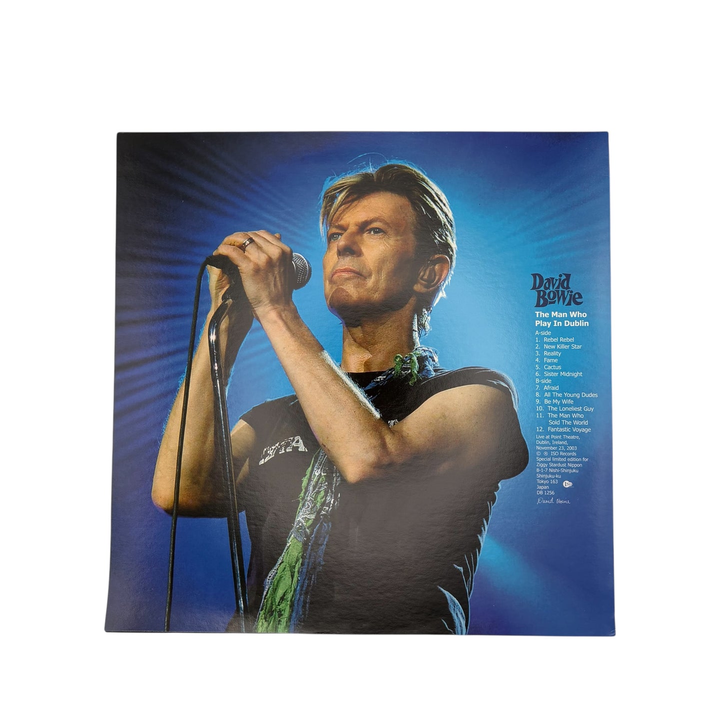 David Bowie - The Man Who Play In Dublin (Limited Edition 12" Picture Disc)
