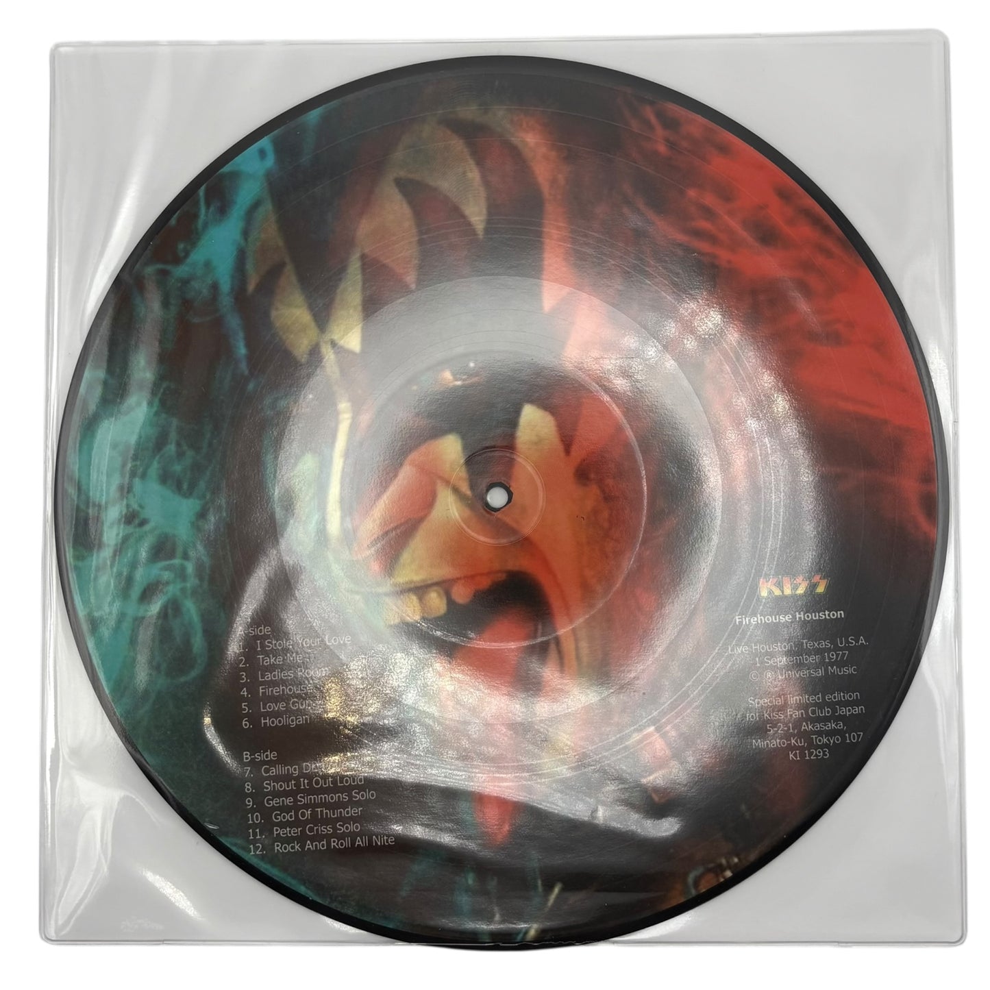 Kiss - Firehouse Houston (Limited Edition 12" Picture Disc)
