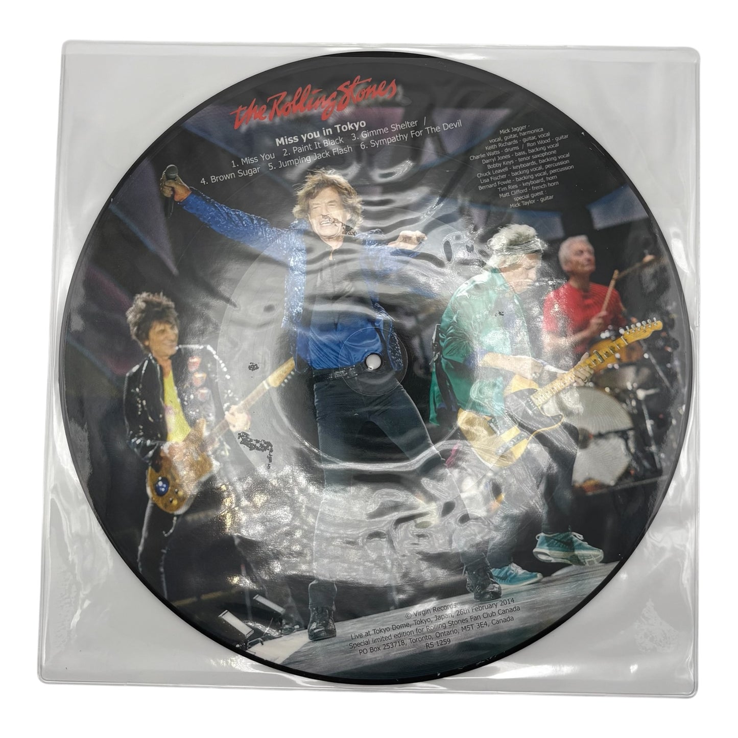 The Rolling Stones - Miss You In Tokyo (Limited Edition 12" Picture Disc)