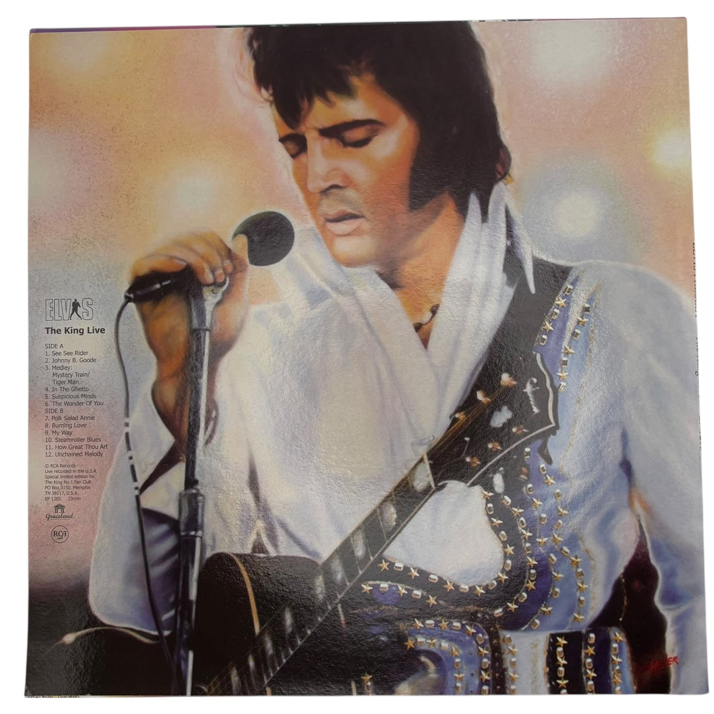 Elvis Presley - The King Live (Limited Edition 12" Picture Disc)