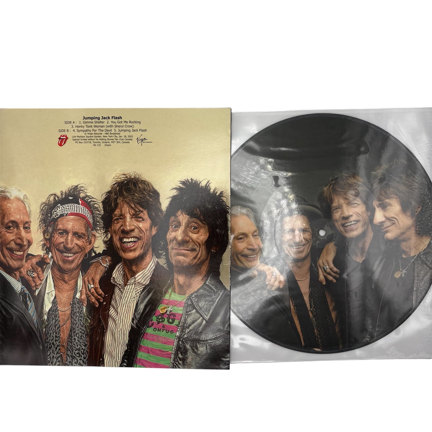 The Rolling Stones - Jumping Jack Flash (Limited Edition 10" Picture Disc)