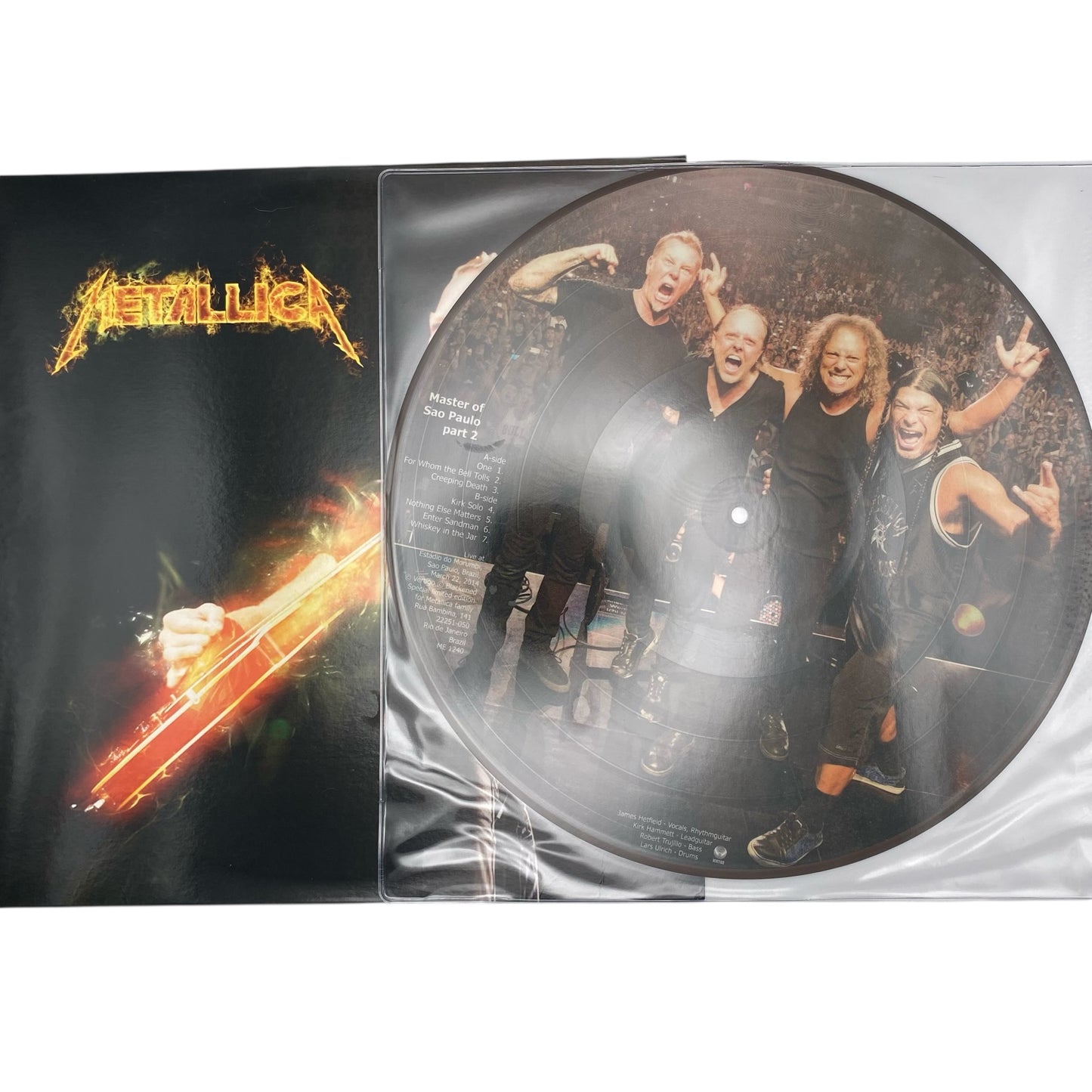 Metallica - Master Of Sao Paulo Part 2 (Limited Edition 12" Picture Disc)