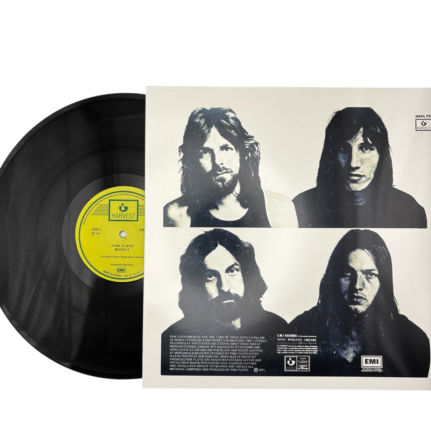 Pink Floyd - Meddle With Echoes (Limited Edition 12" Israeli Press Album on Black Vinyl)