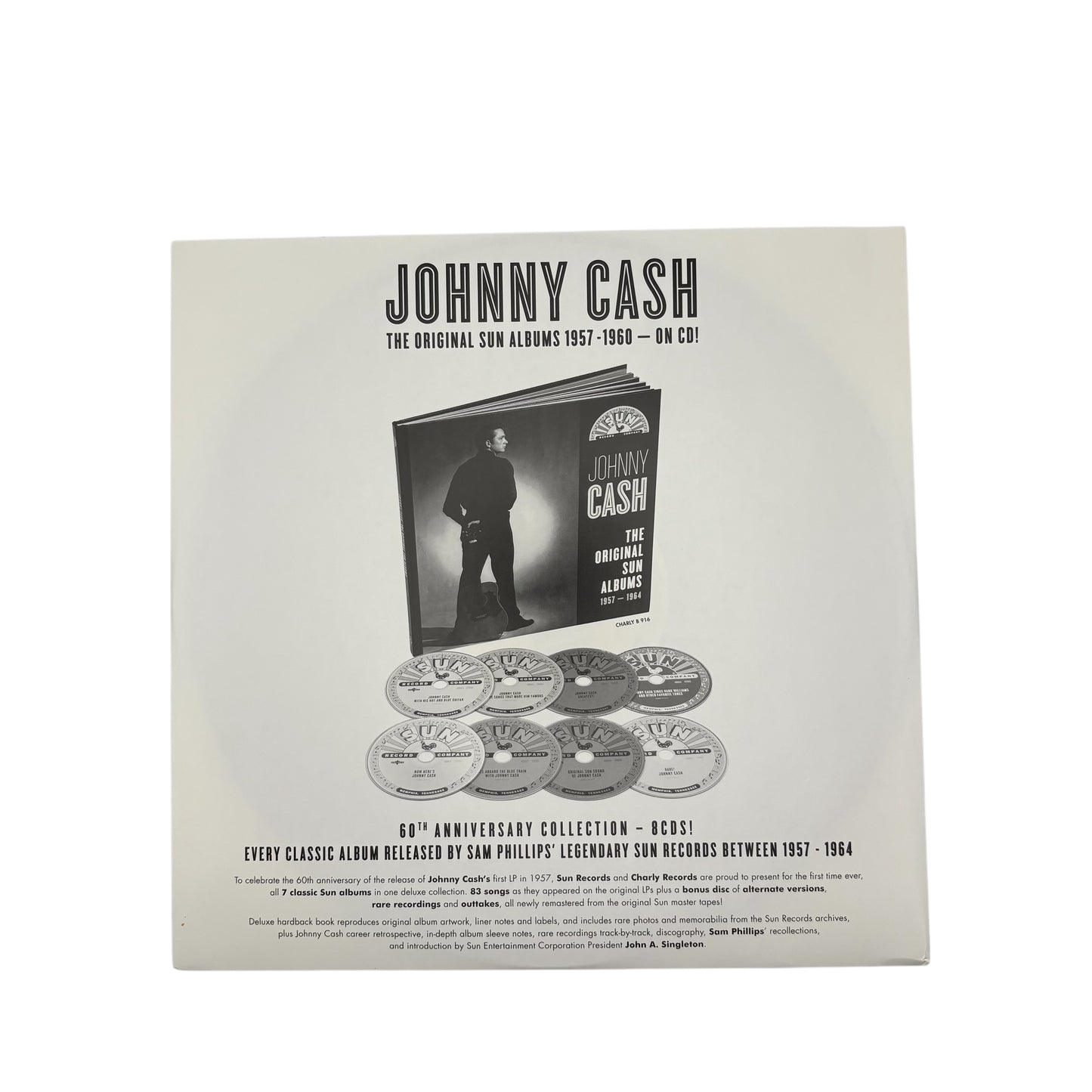 Johnny Cash Greatest Hits - The Sun Record Years (Limited Edition 12" Album on Black Vinyl)