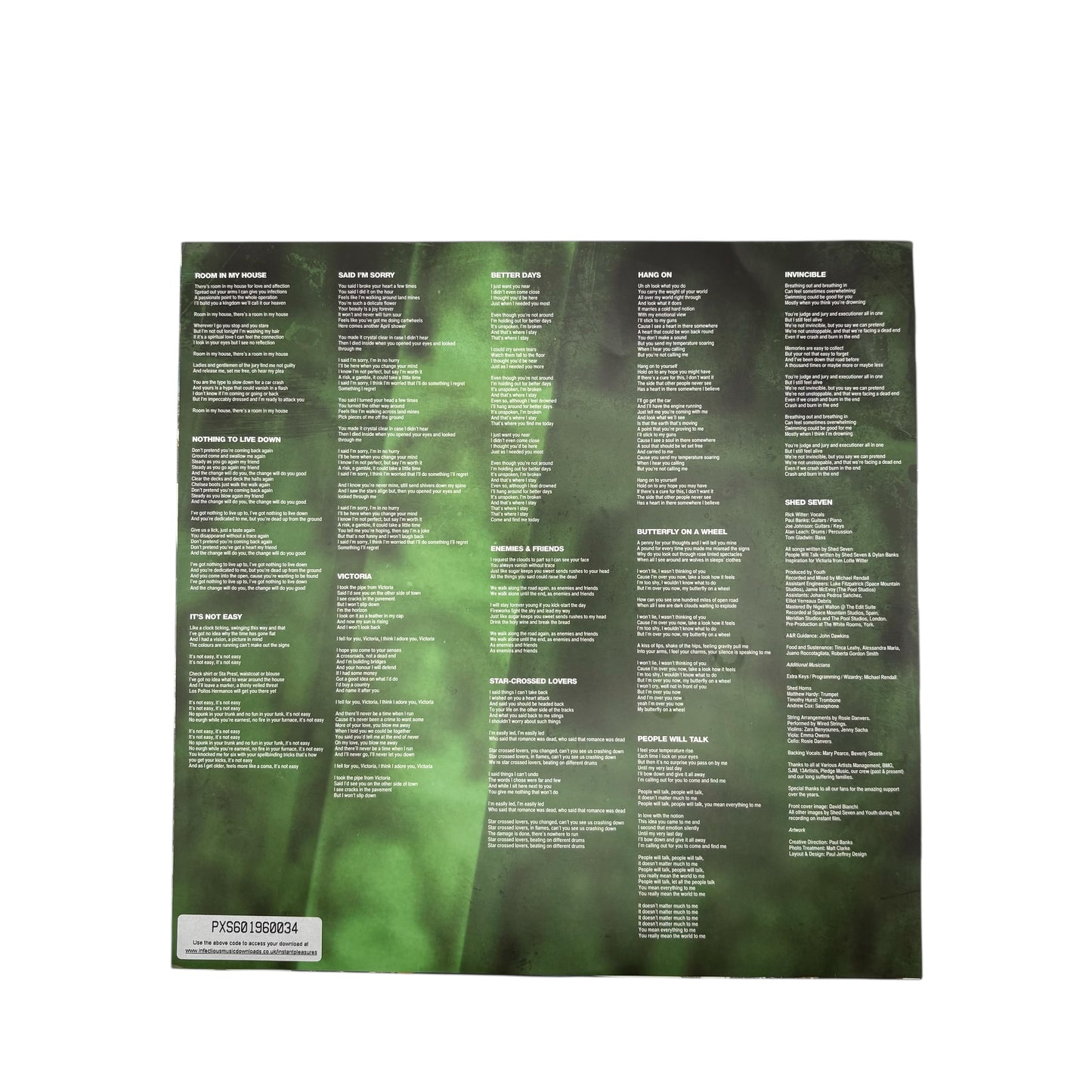 Shed Seven - Instant Pleasures (Limited Edition 12" Album on Red Vinyl)