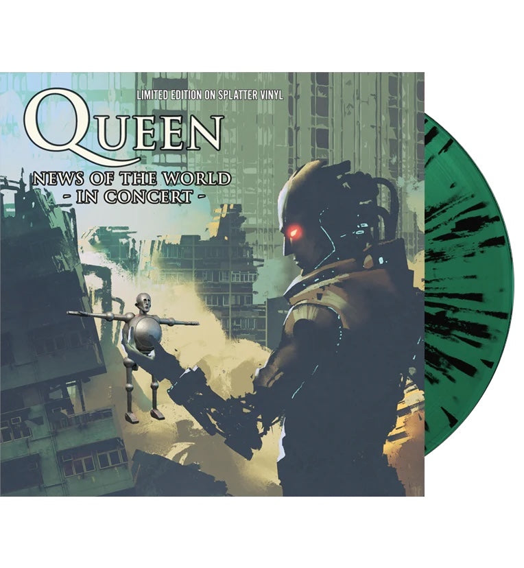 Queen - News Of The World In Concert (Limited Edition 12" Album on Splatter Vinyl)