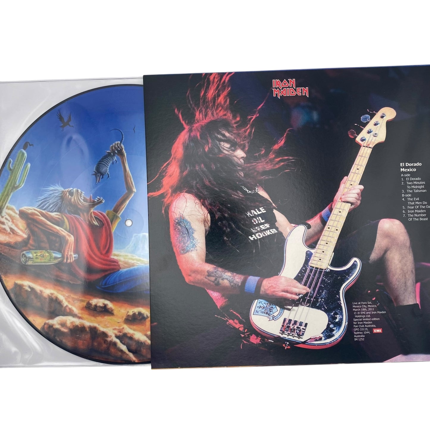 Iron Maiden - El Dorado Mexico (Limited Edition 12" Picture Disc)