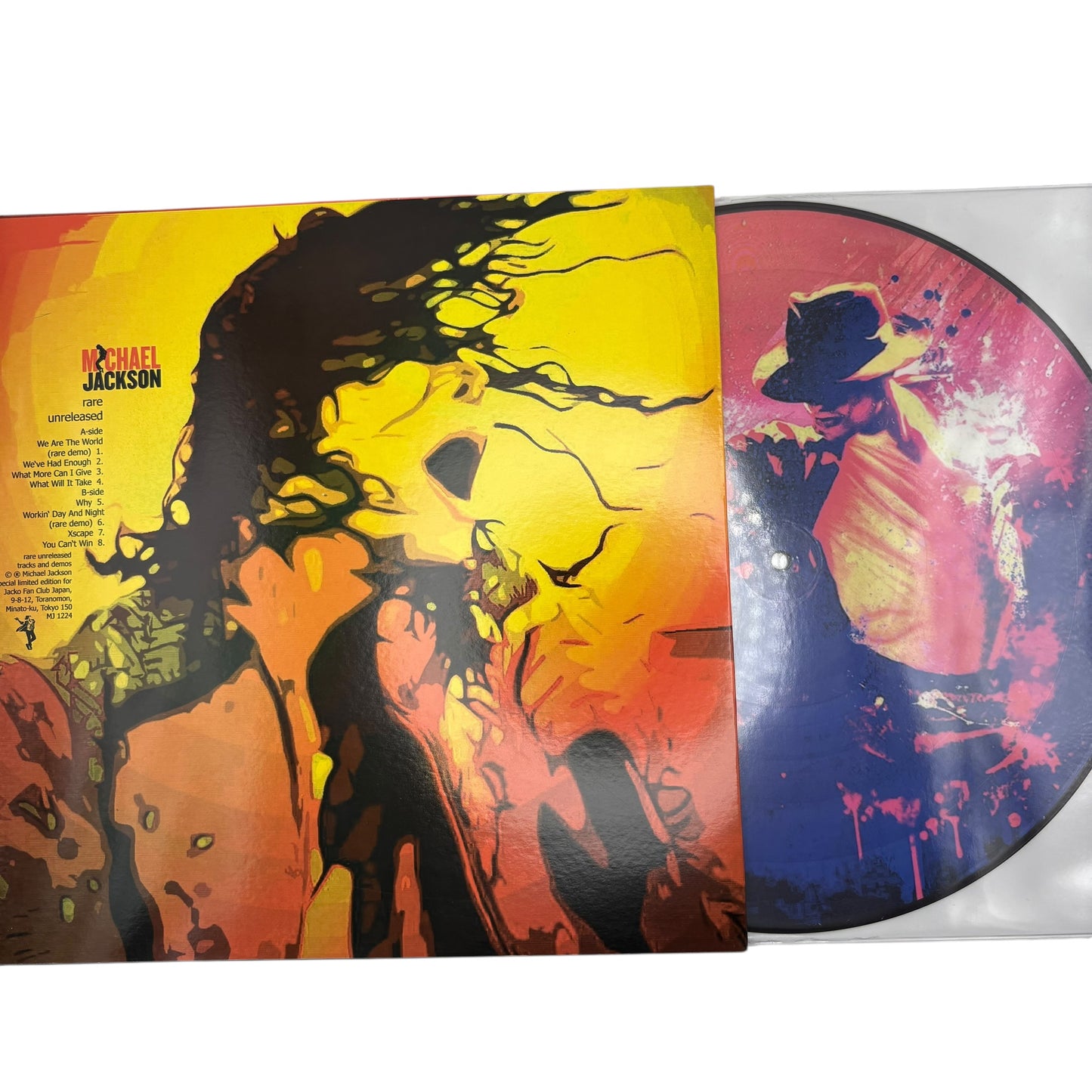 Michael Jackson - Rare Unreleased (Limited Edition 12" Picture Disc)