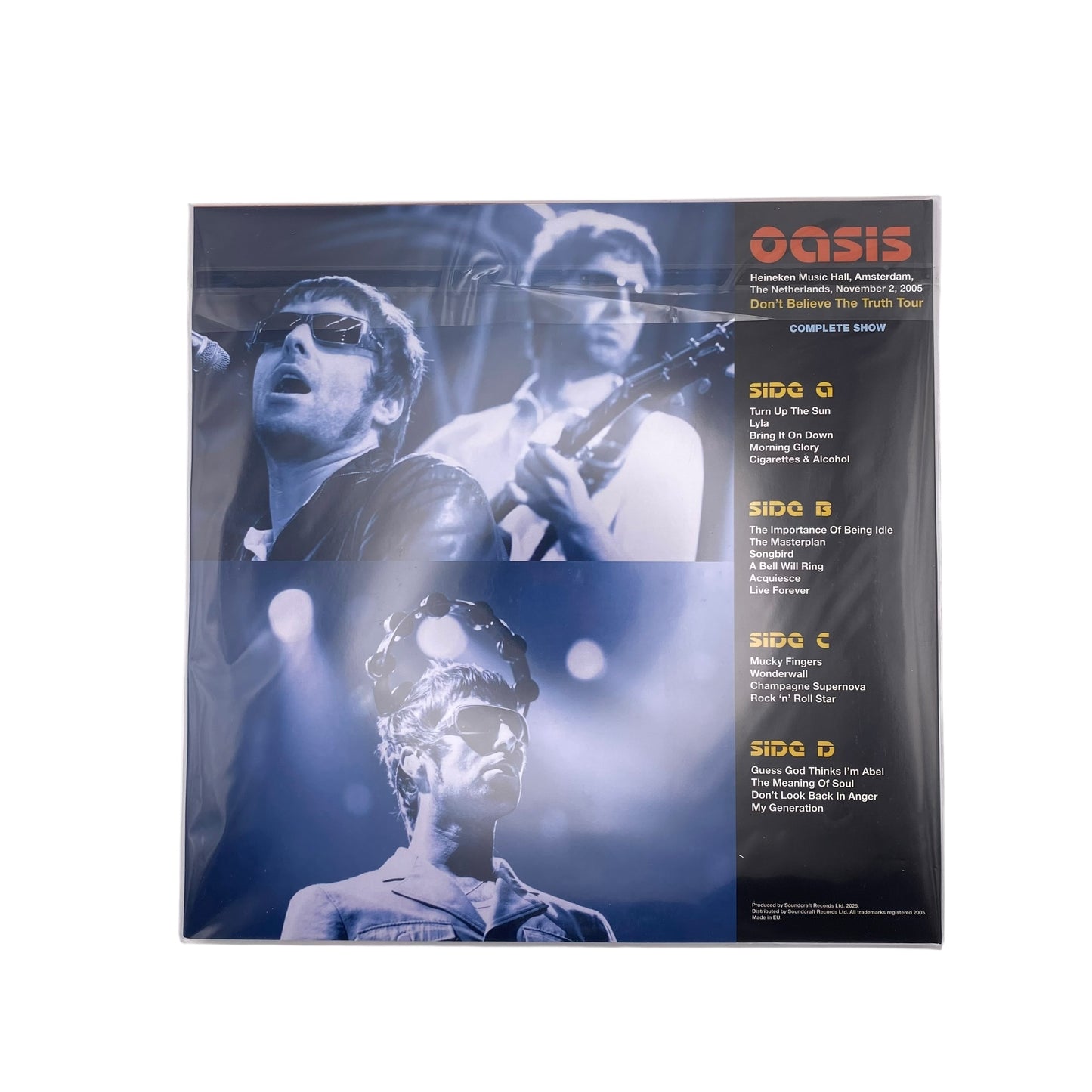 Oasis - Let There Be Love (Limited Edition 12" Double-LP on Blue Vinyl)